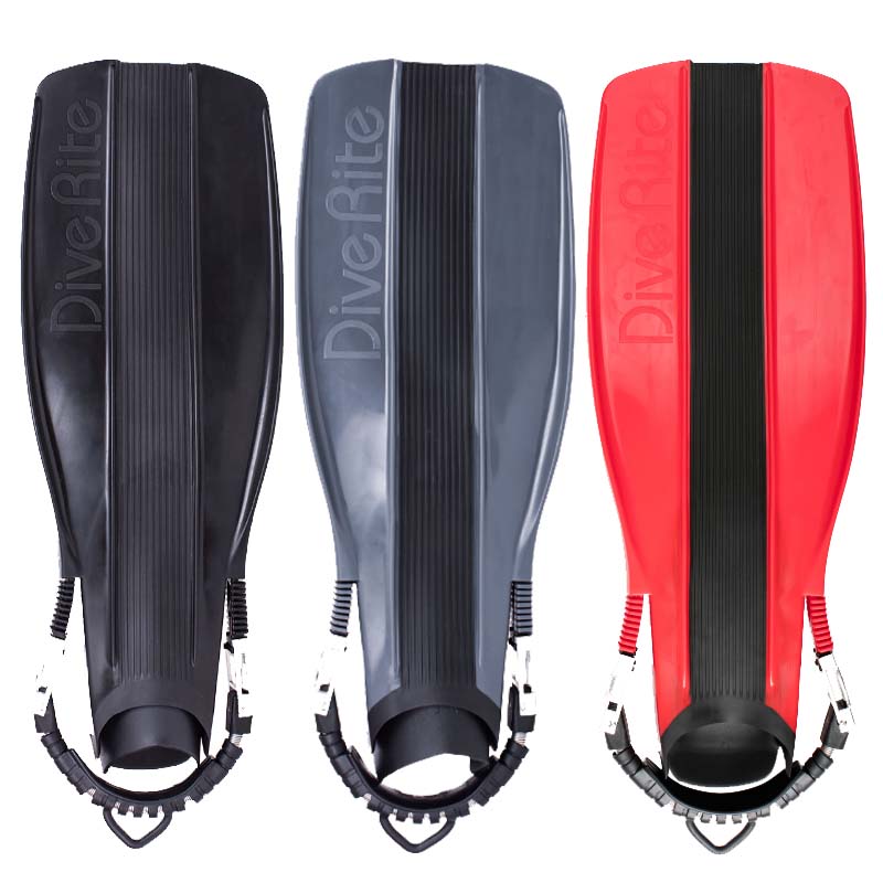 Details about   Dive Rite XT Scuba Diving Fins with Stainless Steel Spring Straps 