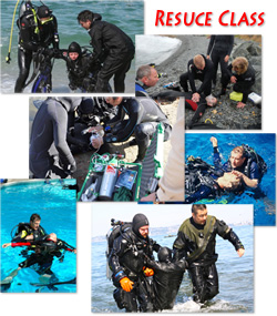 Dive Rescue Class 08/08/2023