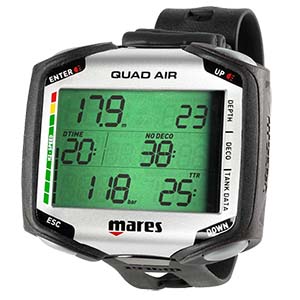 Mares Quad Air Wrist Computer Only