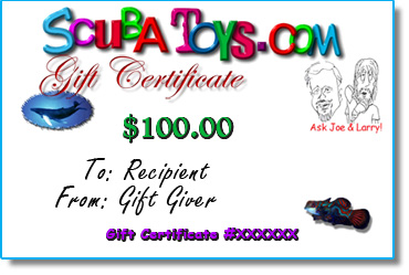 Scuba Gift Certificate
